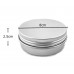 100ml Round (low profile) Aluminium container